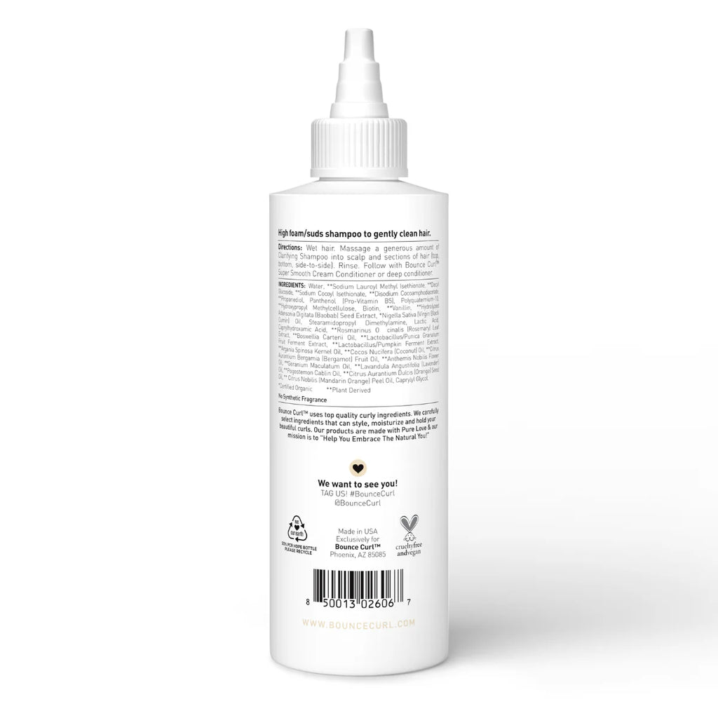 Bounce Curl Gentle Clarifying Shampoo 237ml - Back