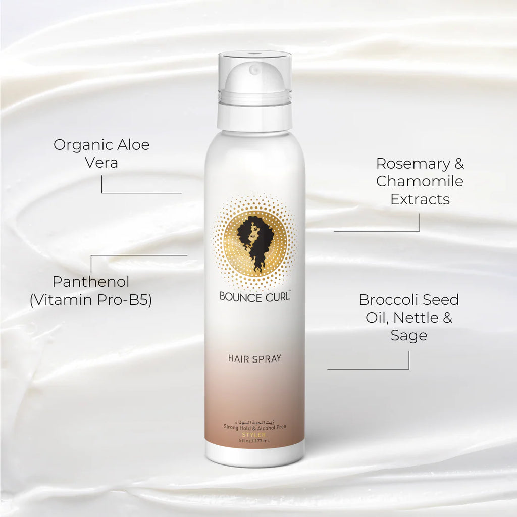 Bounce Curl Hair Spray 177ml - Product - Main Ingredients