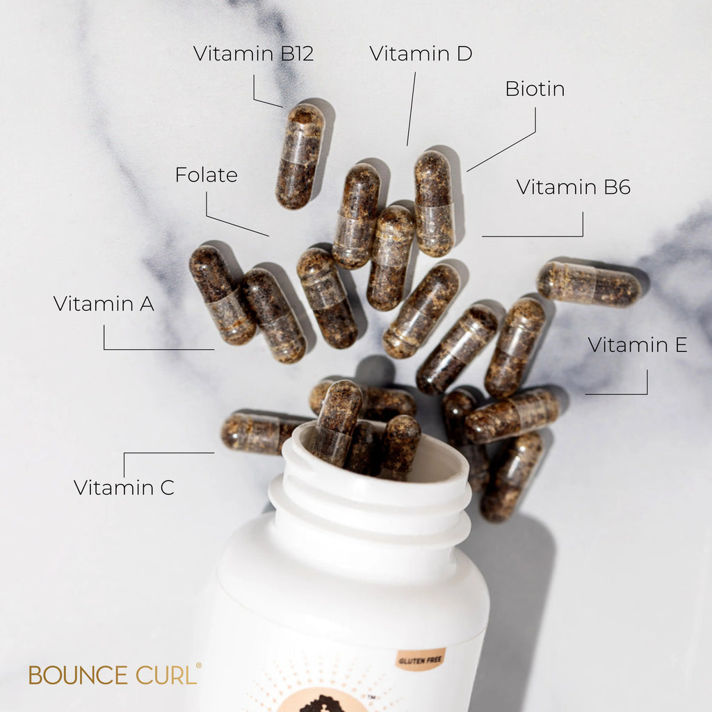 Bounce Curl Hair Vitamins - Product - Ingredients