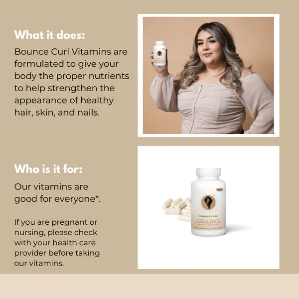 Bounce Curl Hair Vitamins - Product - What it does 