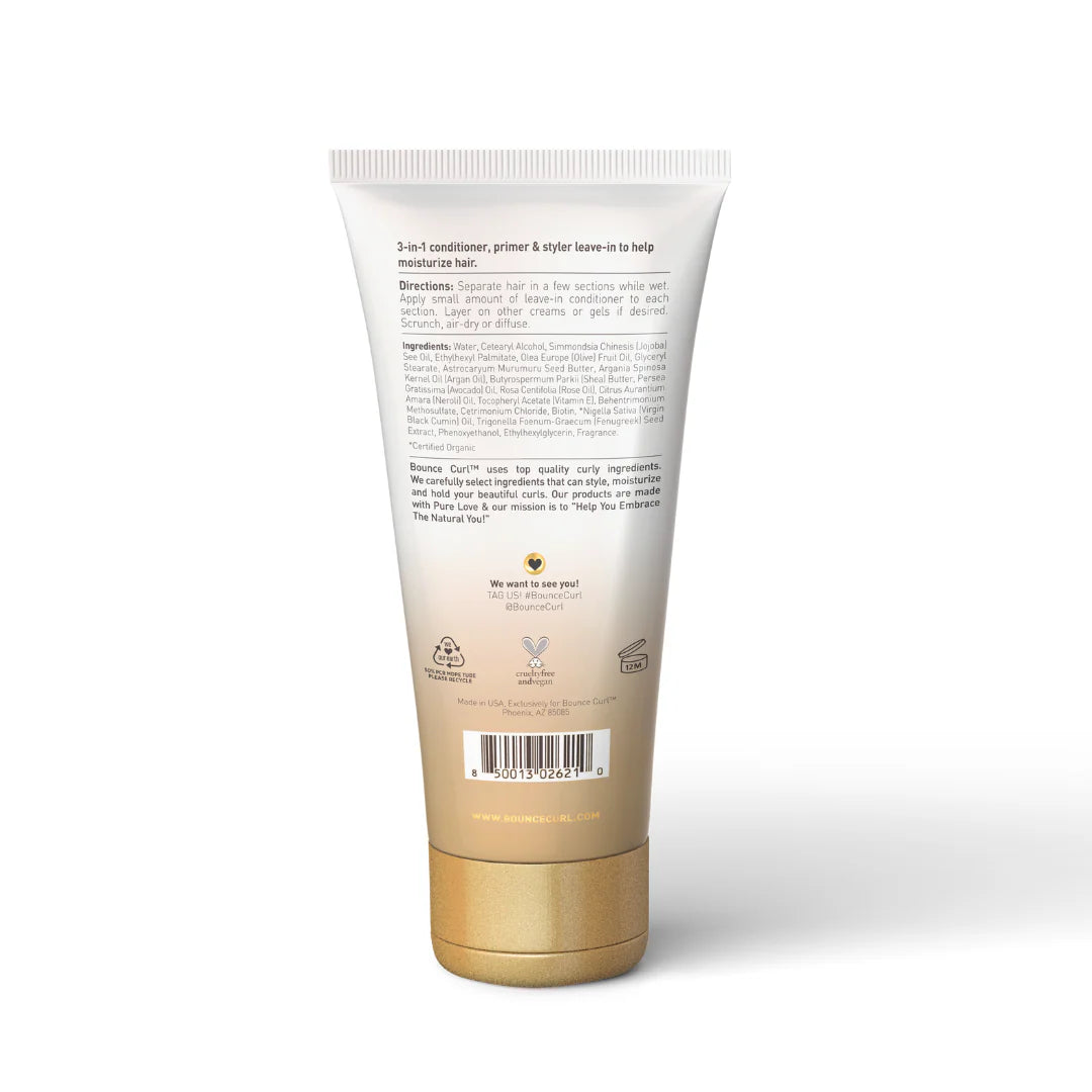 Bounce Curl Moisture Balance Leave-In Conditioner 177ml - Back