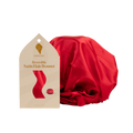 Bounce Curl Reversible Satin Hair Bonnet - Red