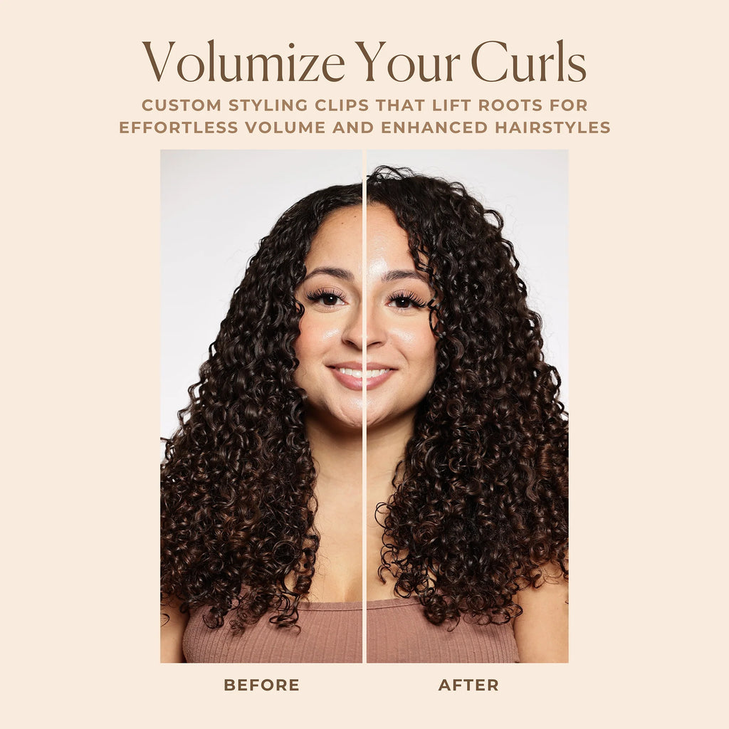 Bounce Curl Volume Root Clips  - Before - After01