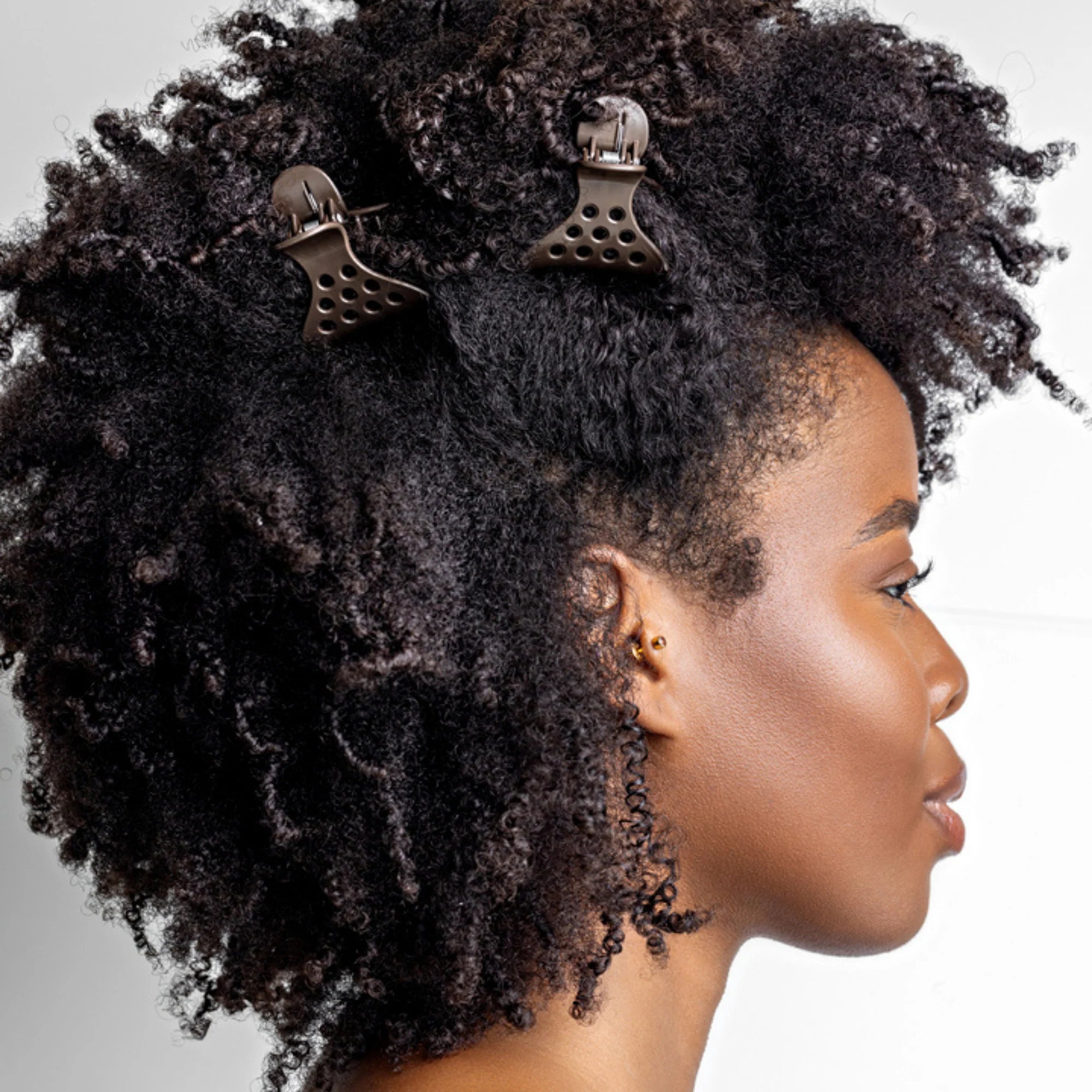 Bounce Curl Volume Root Clips - Tan - Model03