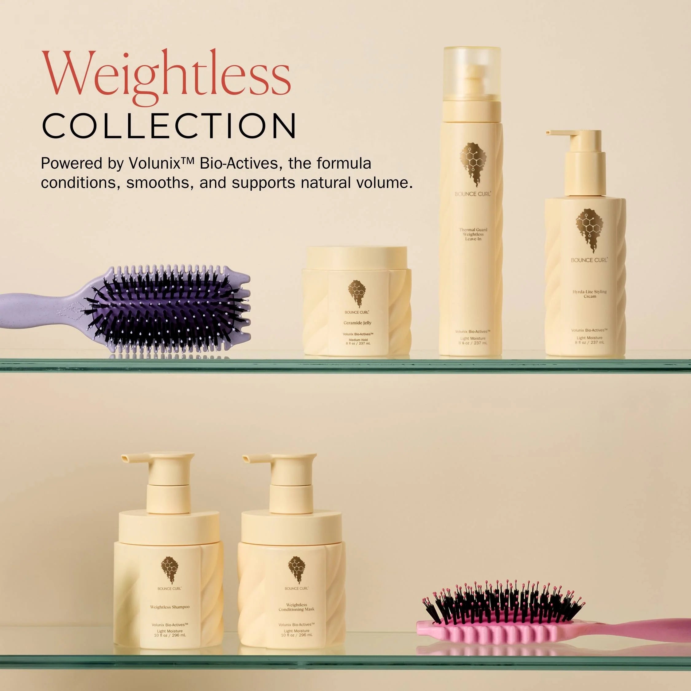 Bounce Curl Weightless Collection - powered by Volunix technology