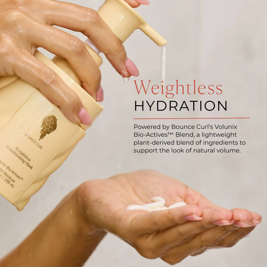 Bounce Curl Weightless Conditioning Mask - Volunix Bio-Actives ingredient description