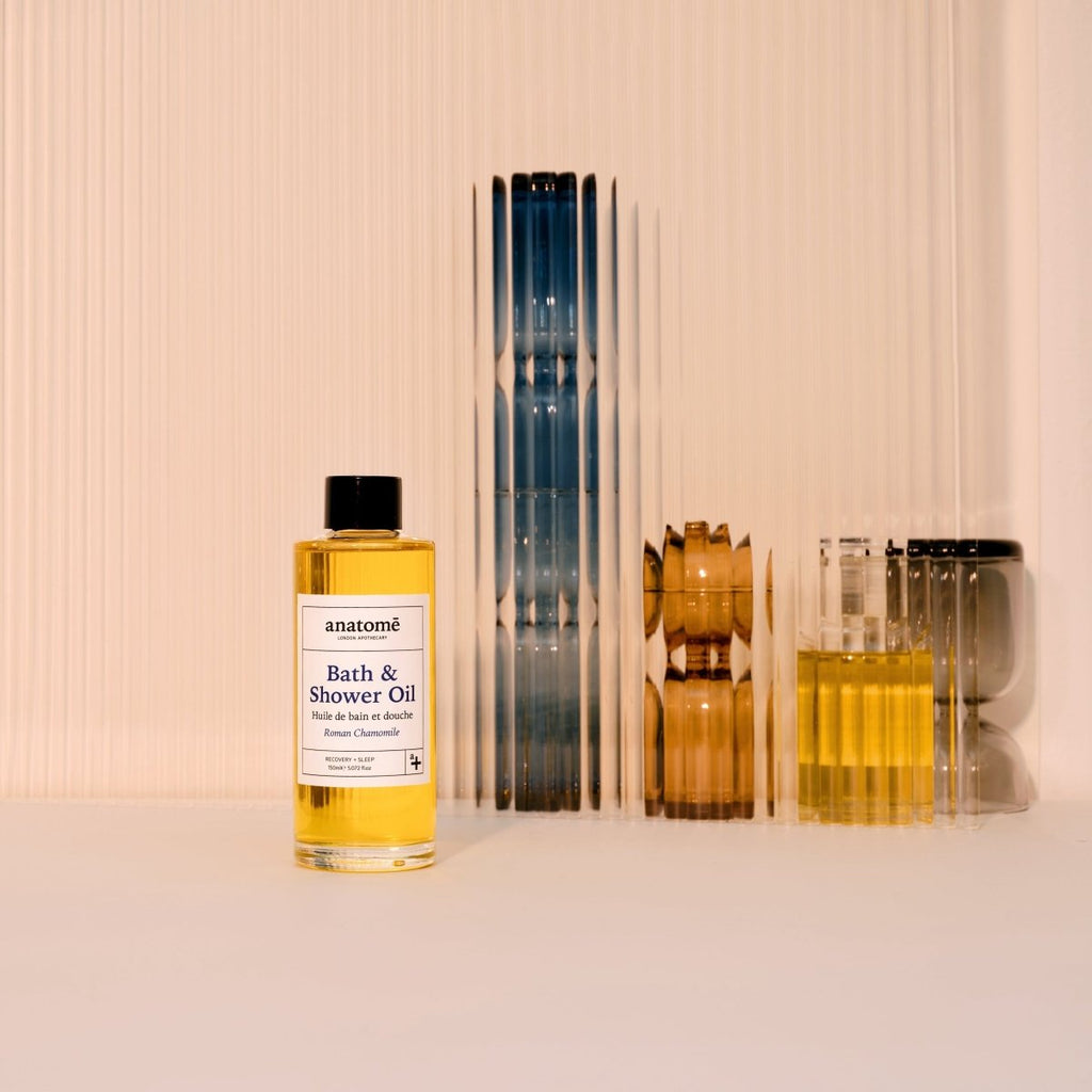 anatomē Calming Bath & Shower Oil with Roman Chamomile – Sleep & Stress Relief