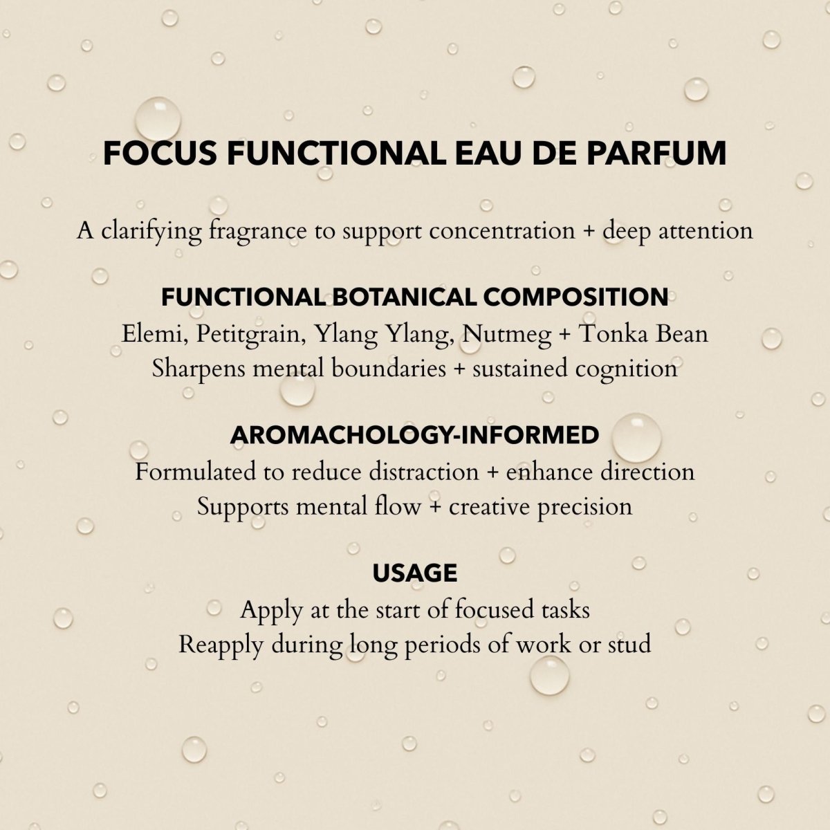 anatomē Focus Functional Parfum