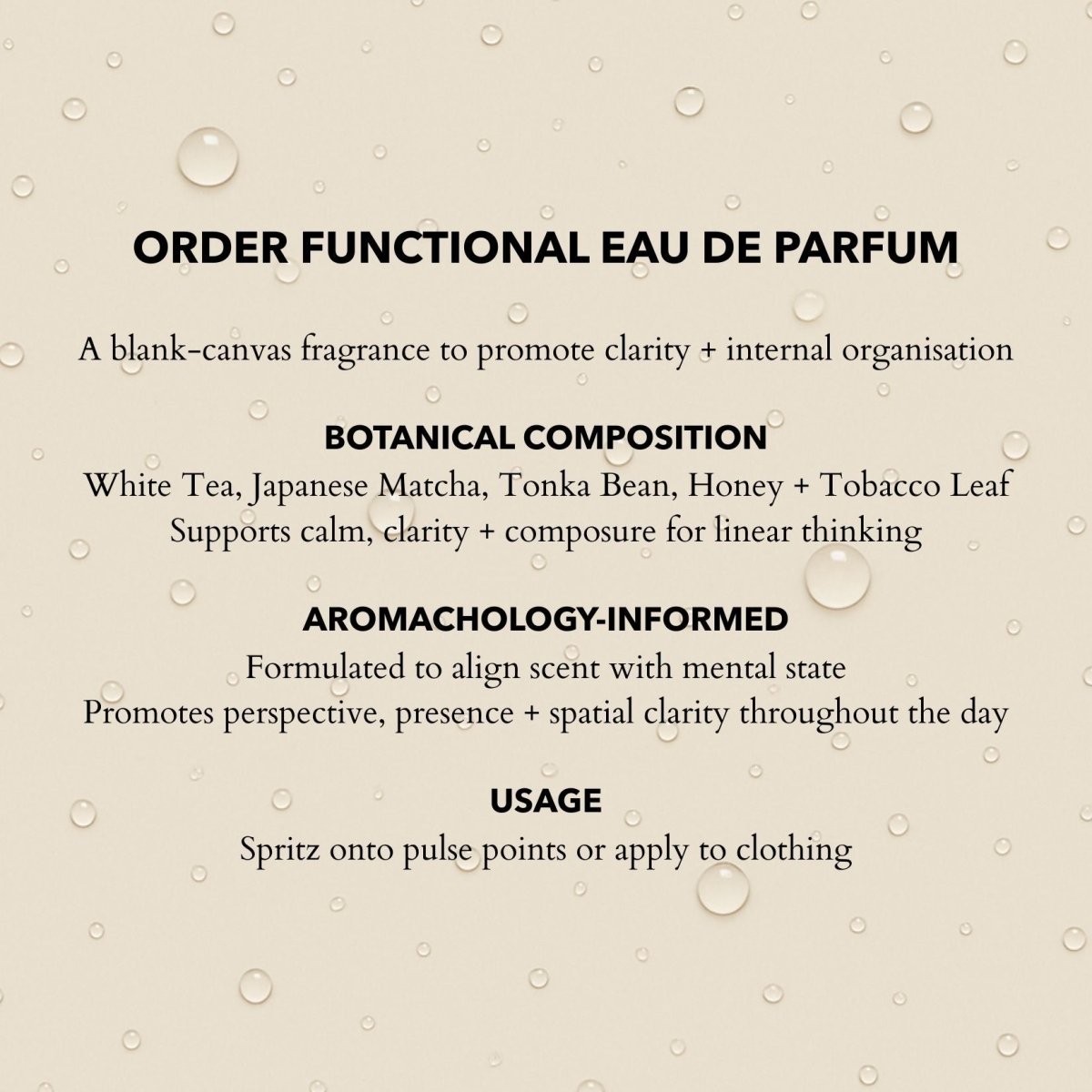 anatomē Order Functional Parfum Travel 10ml