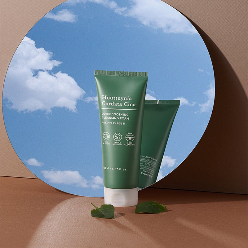 TONYMOLY Houttuynia Cordata Cica Quick Soothing Cleansing Foam 150ml