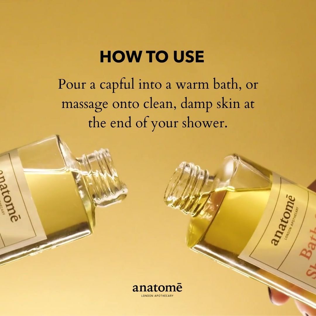 anatomē Bath & Shower Oil Somali Frankincense