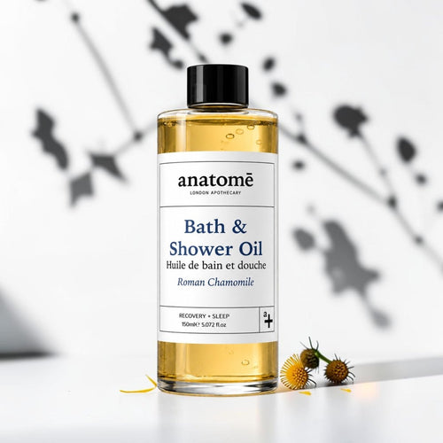 anatomē Calming Bath & Shower Oil with Roman Chamomile – Sleep & Stress Relief