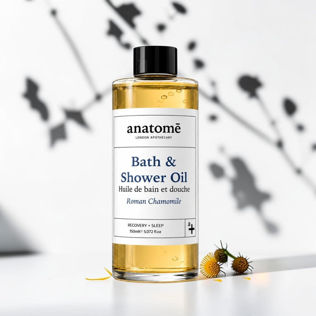 anatomē Calming Bath & Shower Oil with Roman Chamomile – Sleep & Stress Relief